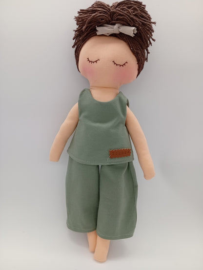 Muñeca MiYogi "Tierra" - RAICES con RITUAL y ACCESORIOS