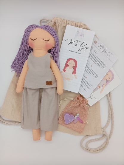 Muñeca MiYogi "Ser" - RAICES con RITUAL y ACCESORIOS