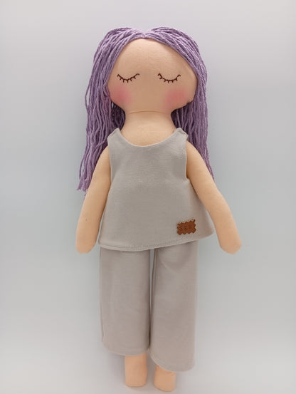 Muñeca MiYogi "Ser" - RAICES con RITUAL y ACCESORIOS
