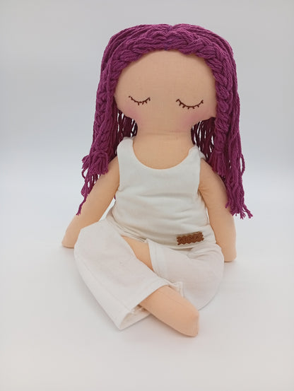 Muñeca MiYogi "Alma" - RAICES con RITUAL y ACCESORIOS