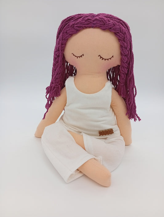 Muñeca MiYogi "Alma" - RAICES con RITUAL y ACCESORIOS