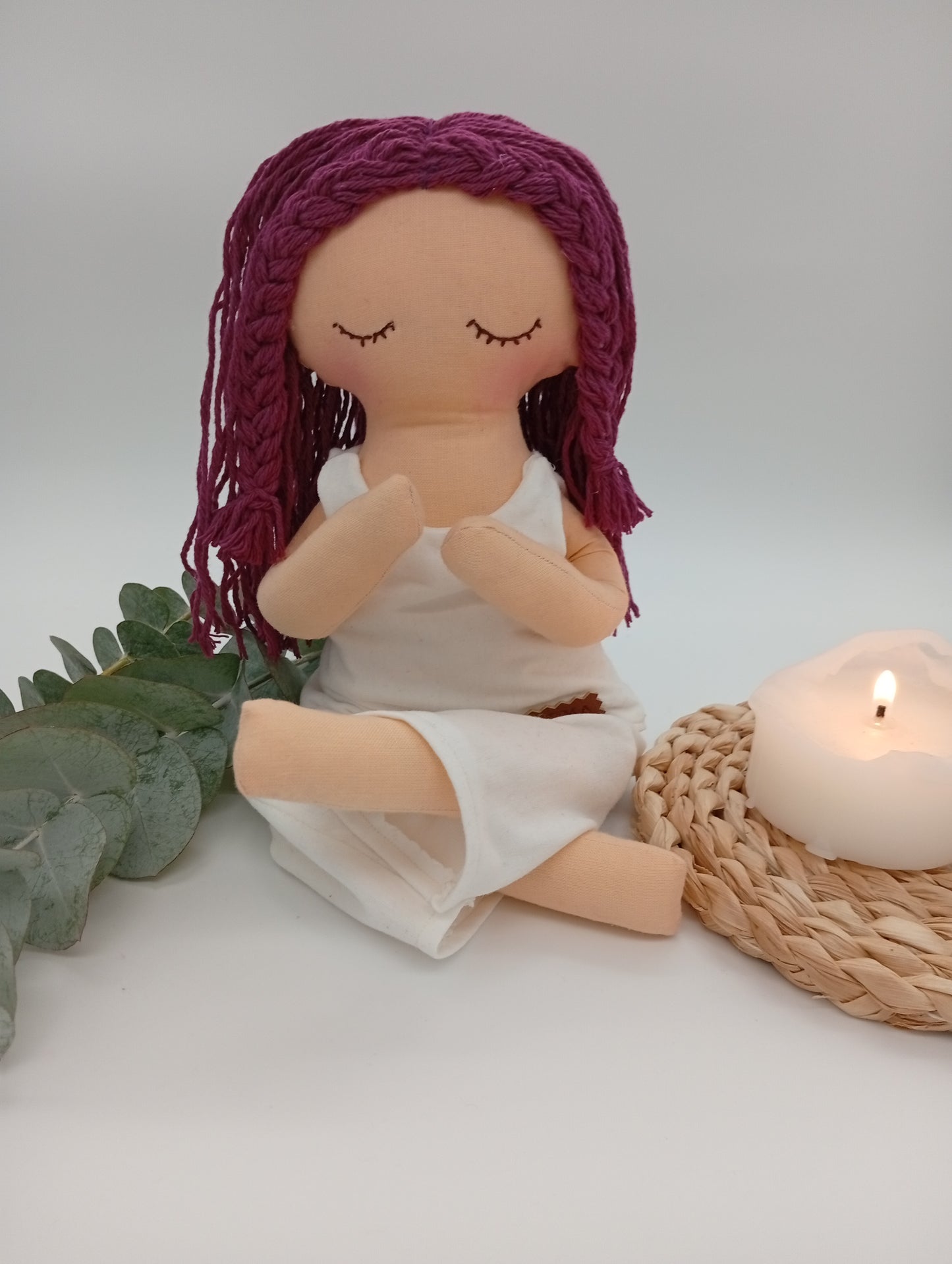 Muñeca MiYogi "Alma" - RAICES con RITUAL y ACCESORIOS
