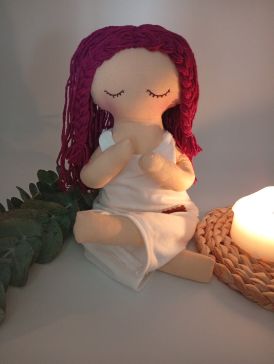 Muñeca MiYogi "Alma" - RAICES con RITUAL y ACCESORIOS