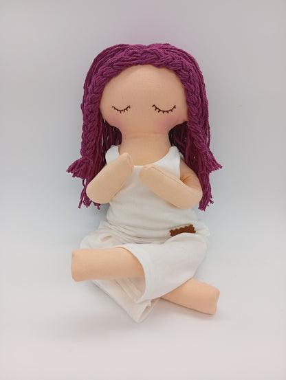 Muñeca MiYogi "Alma" - RAICES con RITUAL y ACCESORIOS