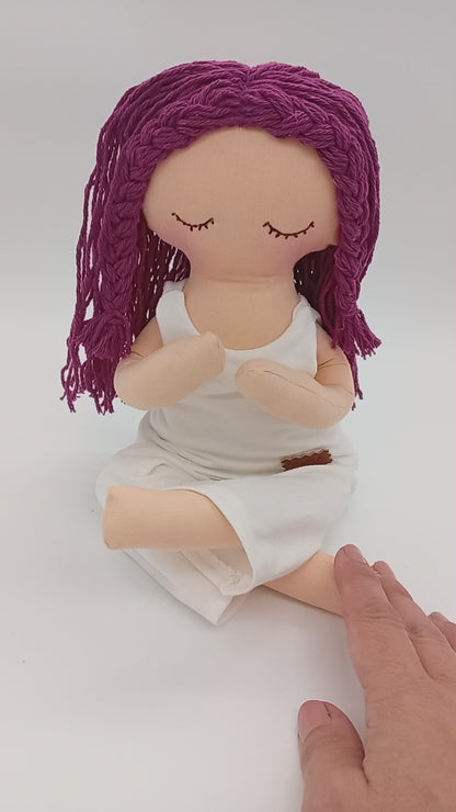 Muñeca MiYogi "Alma" - RAICES con RITUAL y ACCESORIOS